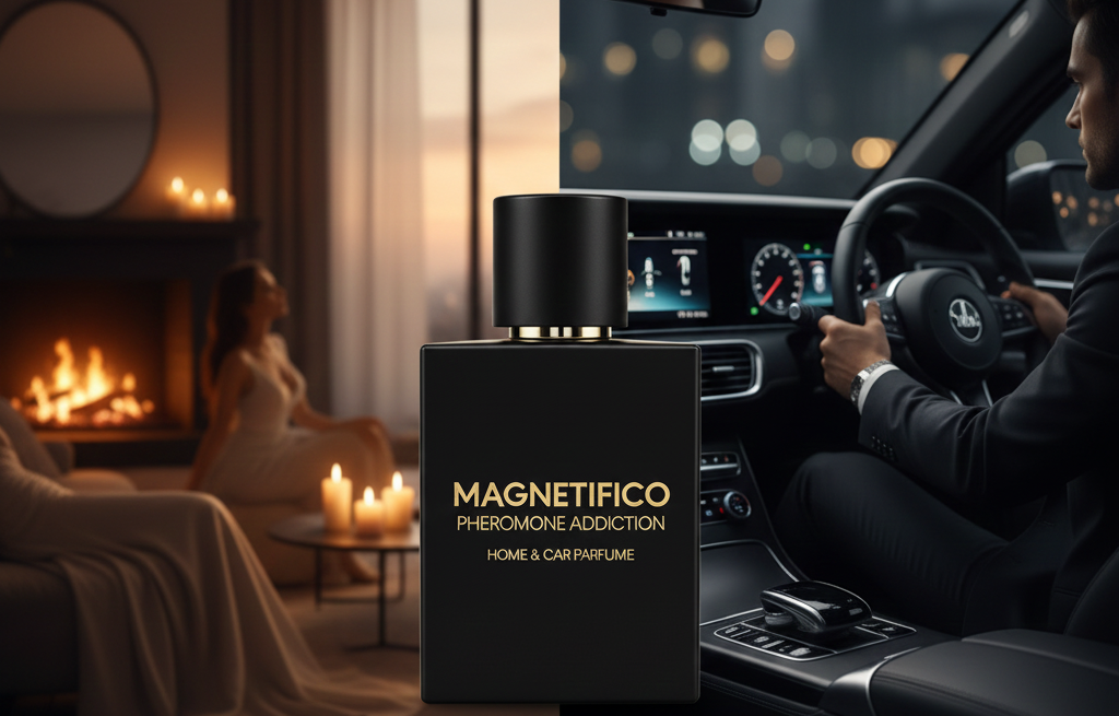 Parfem do auta s feromony magnetifico